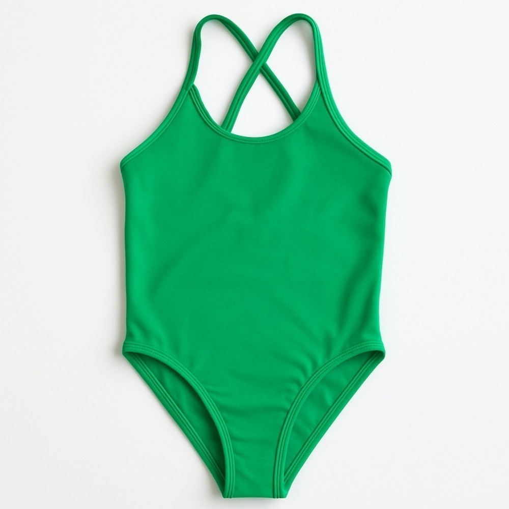 Kelly Green One Piece Swimsuit